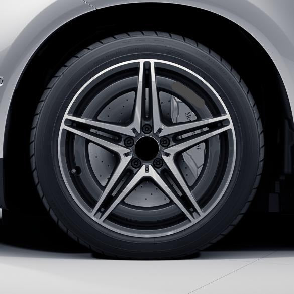 We manufacture premium quality forged wheels rims for   Mercedes-benz EQC N293 2019+ in any design, size, color.  Wheels size:  Front 19 x 7,5 ET 32  Rear 19 x 8 ET 34  PCD: 5 x 112  CB: 66,6  Highlights: genuine Mercedes-AMG rims 5-double-spoke-wheel colour: tantal grey / glossy front Forged wheels can be produced in any wheel specs by your inquiries and we can provide our specs
