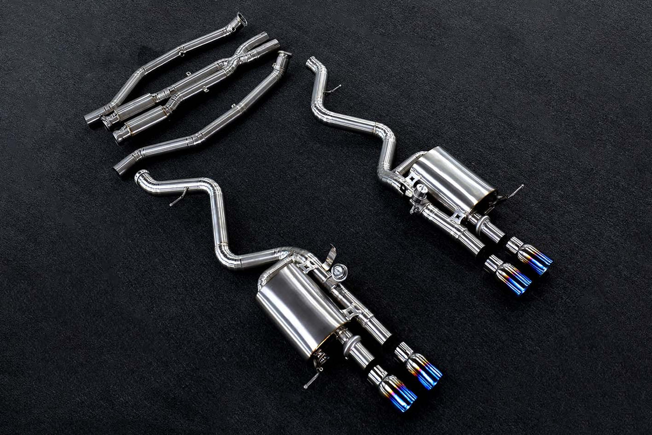 VALVED EXHAUST CATBACK MUFFLER for BMW M3, E90, E92, E93 4.0 2007-2013