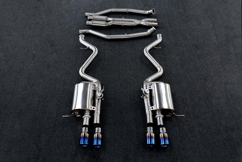 VALVED EXHAUST CATBACK MUFFLER for BMW M3, E90, E92, E93 4.0 2007-2013