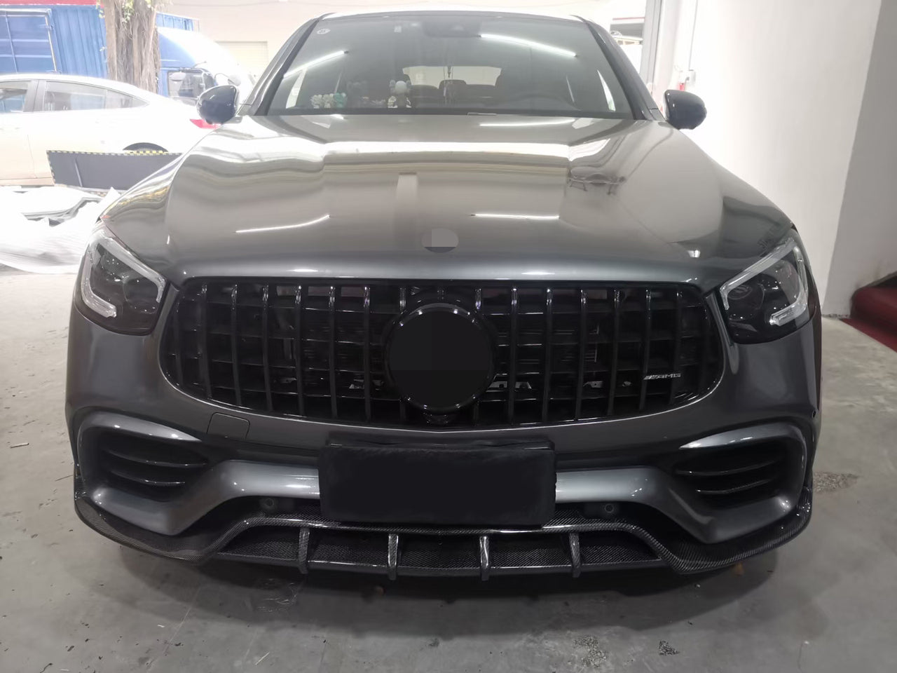 Carbon Fiber Front Lip for GLC COUPE C 253