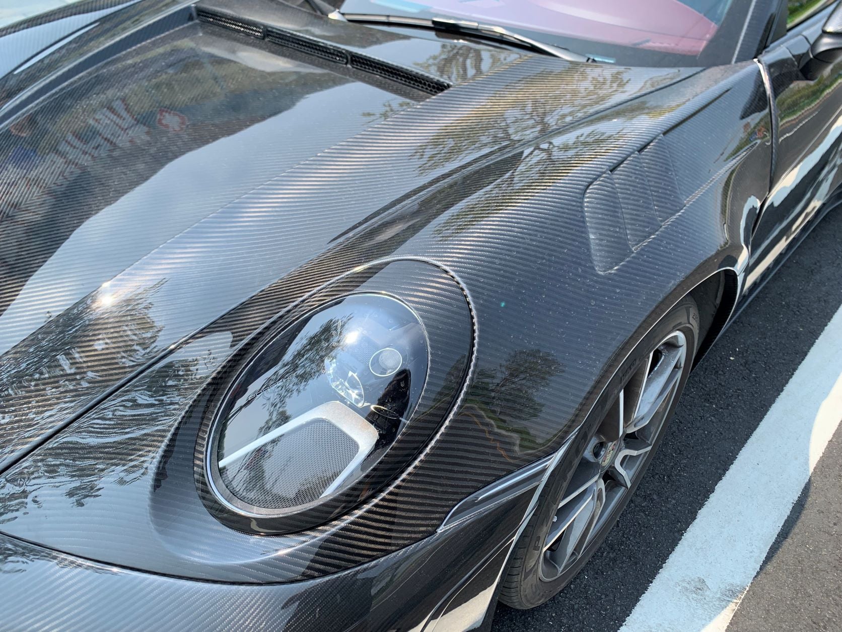 TOP FULL DRY CARBON BODY KIT FOR PORSCHE 911 (992) 2018+