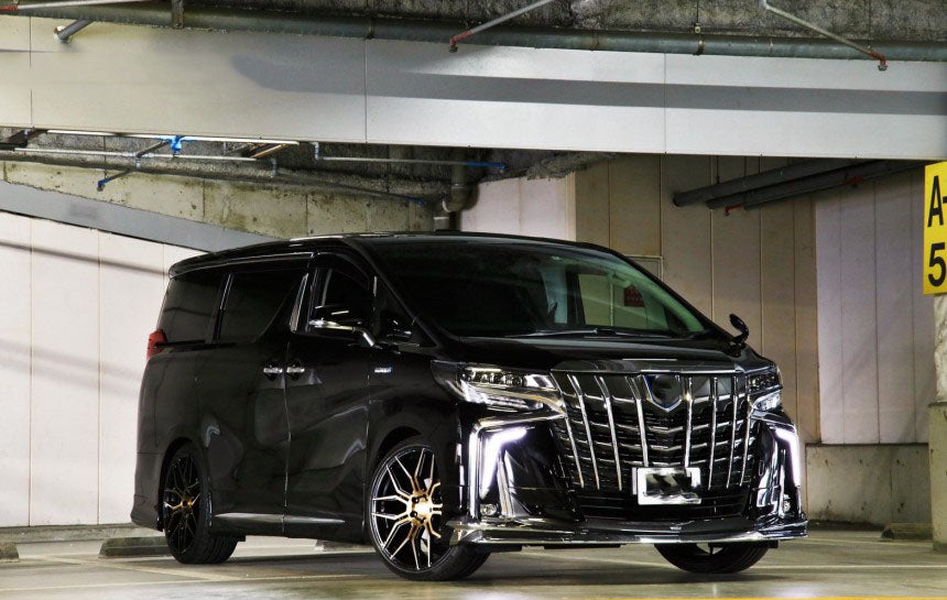 Mewah dan Gagah: Mengupas Detail Toyota Alphard GS 19 Inch Wheels