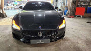 TROFEO BODY KIT FOR MASERATI QUATTROPORTE M156 2020+  Set include:  Front bumper assembly Front grille Side skirts  Rear bumper assembly Material: Plastic  Note: Professional installation is required. May require to change or modify wheel liners and bottom engine protection
