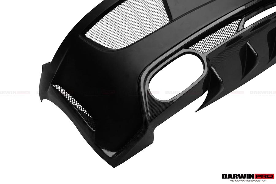 Genuine Darwinpro 2006-2014 Audi TT/TTS DPRG Rear Bumper front body kit aero diffuser grille