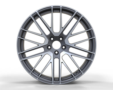 We manufacture premium quality forged wheels rims for   PORSCHE 911 in any design, size, color.  Wheels size:  Front: 22 x 10 ET 48  Rear: 22 x 11.5 ET 61  PCD: 5 x 130  CB: 71.6  Forged wheels can be produced in any wheel specs by your inquiries and we can provide our specs   Compared to standard alloy cast wheels, forged wheels have the highest strength-to-weight ratio; they are 20-25% lighter while maintaining the same load factor.  Finish: brushed, polished, chrome, two colors, matte, satin, gloss