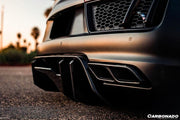 CARBONADO CF8358VRS-RD 2016-2019 Audi R8 Coupe/Spyder VRS Style Carbon Fiber Rear Diffuser