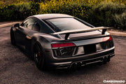 CARBONADO CF8358VRS-RD 2016-2019 Audi R8 Coupe/Spyder VRS Style Carbon Fiber Rear Diffuser