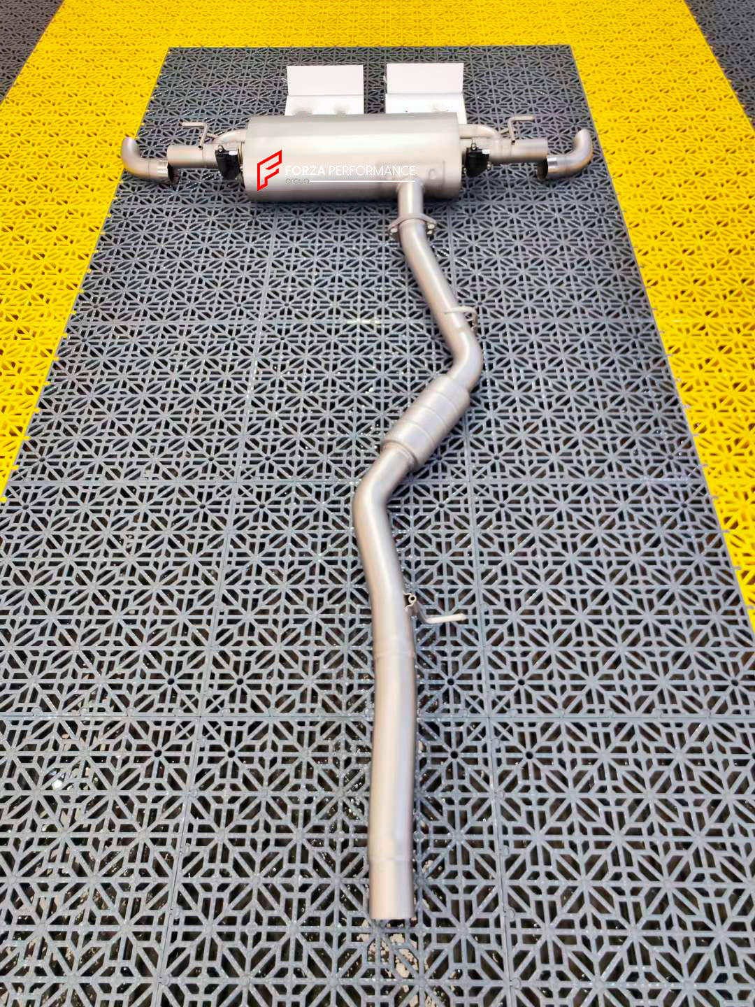 EXHAUST CATBACK MUFFLER for AUDI Q5 FY 2.0T V2 2020 - 2025

Set includes:

Center Pipes
Muffles with valves
Valve control box with remote control (you may also reuse your factory exhaust valve motors). Factory exhaust tips must be reused.
Material: Stainless Steel (Can be made of Titanium)

Production time: 10–15 days