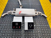 EXHAUST CATBACK MUFFLER for AUDI Q5 FY 2.0T V2 2020 - 2025

Set includes:

Center Pipes
Muffles with valves
Valve control box with remote control (you may also reuse your factory exhaust valve motors). Factory exhaust tips must be reused.
Material: Stainless Steel (Can be made of Titanium)

Production time: 10–15 days