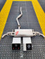EXHAUST CATBACK MUFFLER for AUDI Q5 FY 2.0T V2 2020 - 2025

Set includes:

Center Pipes
Muffles with valves
Valve control box with remote control (you may also reuse your factory exhaust valve motors). Factory exhaust tips must be reused.
Material: Stainless Steel (Can be made of Titanium)

Production time: 10–15 days