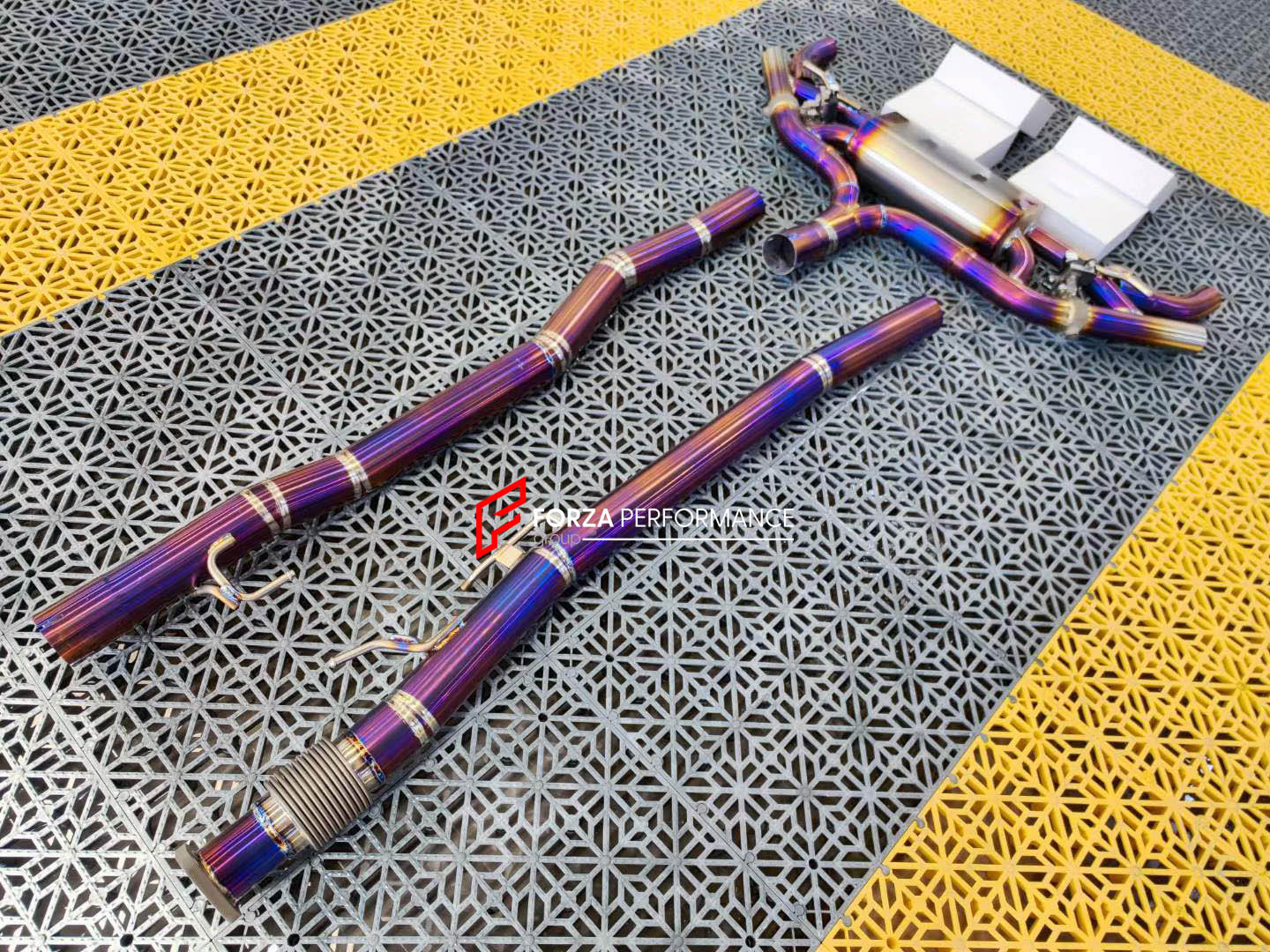 VALVED EXHAUST CATBACK MUFFLER for Mercedes-Benz GLB35 AMG