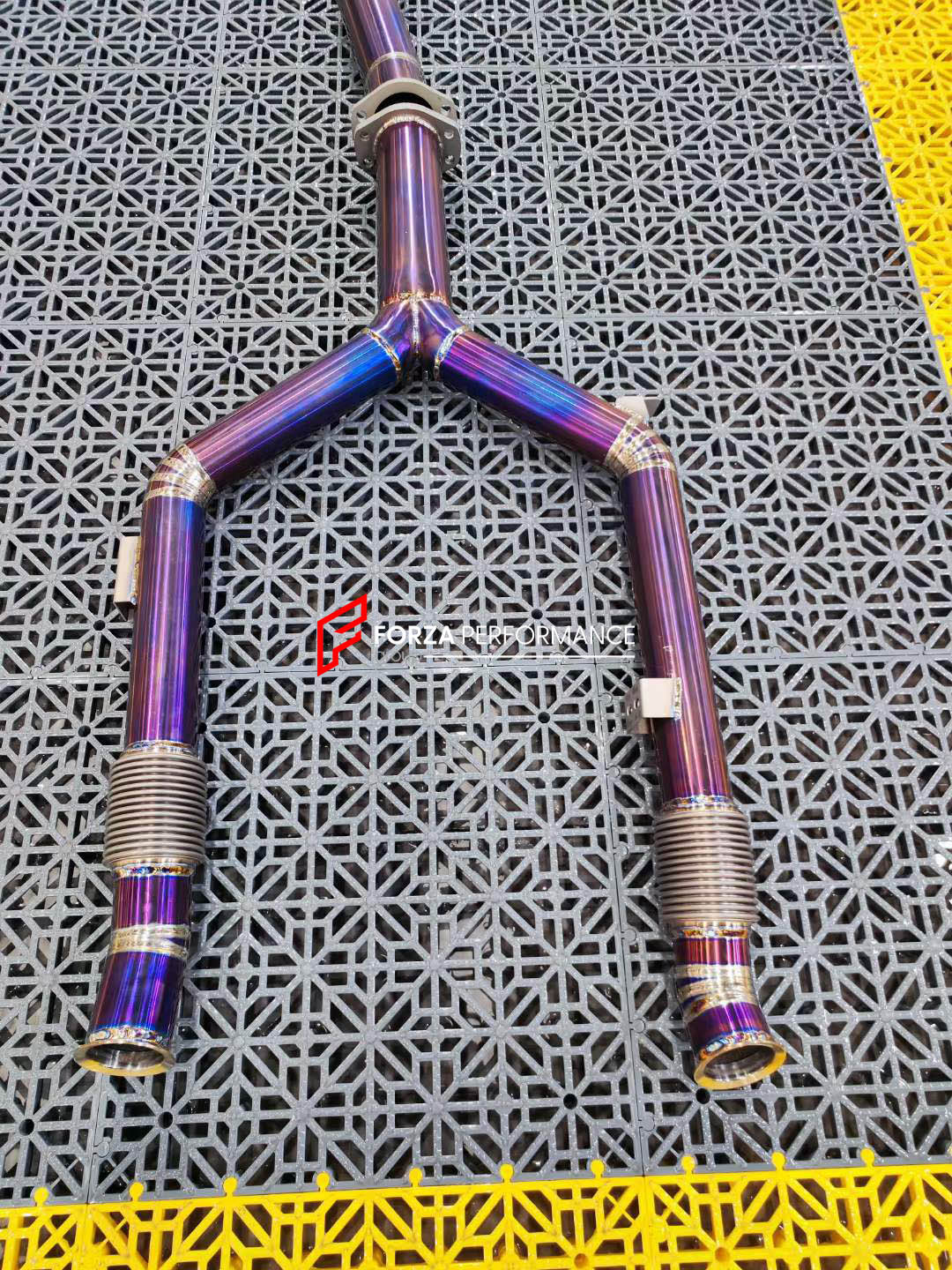 VALVED EXHAUST CATBACK MUFFLER for Mercedes-Benz GLC43 AMG