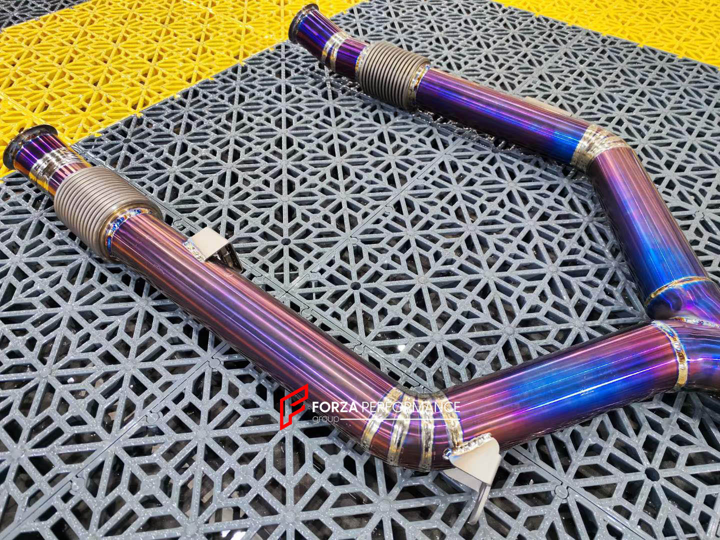 VALVED EXHAUST CATBACK MUFFLER for Mercedes-Benz GLC43 AMG