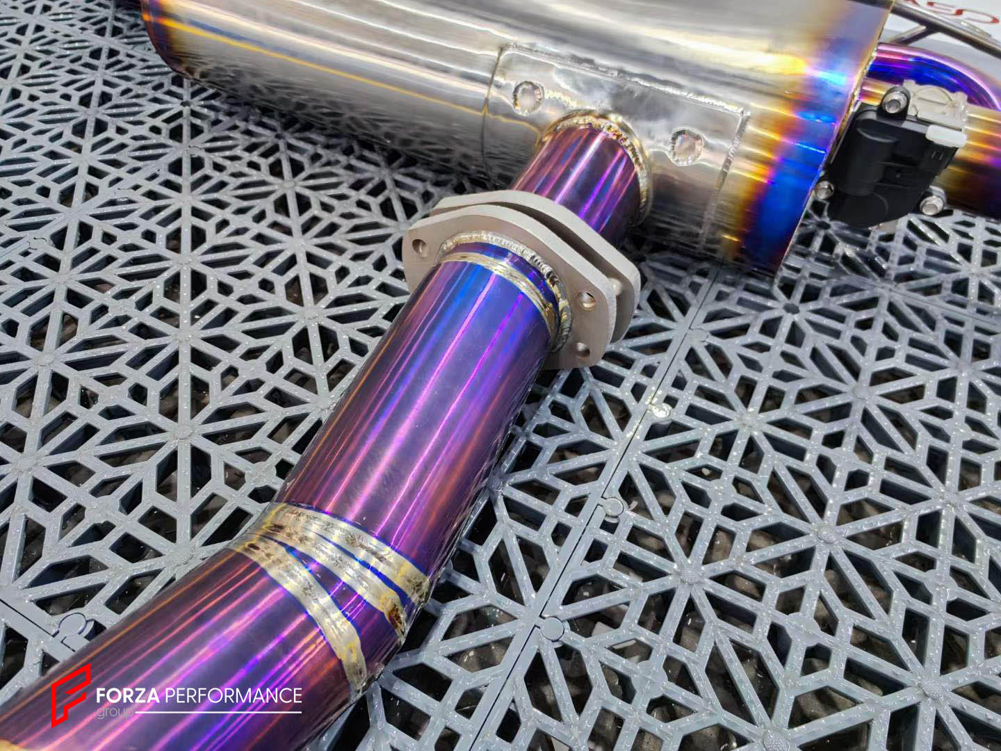 VALVED EXHAUST CATBACK MUFFLER for Mercedes-Benz GLC43 AMG