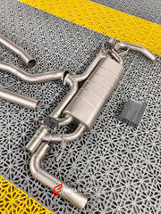VALVED EXHAUST CATBACK MUFFLER for MERCEDES-BENZ GLS 450 3.0T  Set includes:  Center Pipes Exhaust tips Mufflers with valves