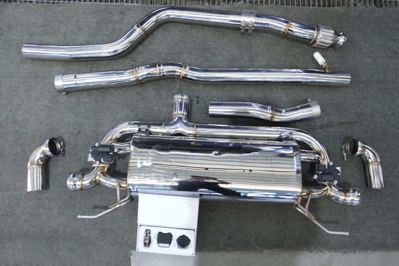 VALVED EXHAUST CATBACK MUFFLER for Mercedes-Benz GLC300 2.0T 2017+
