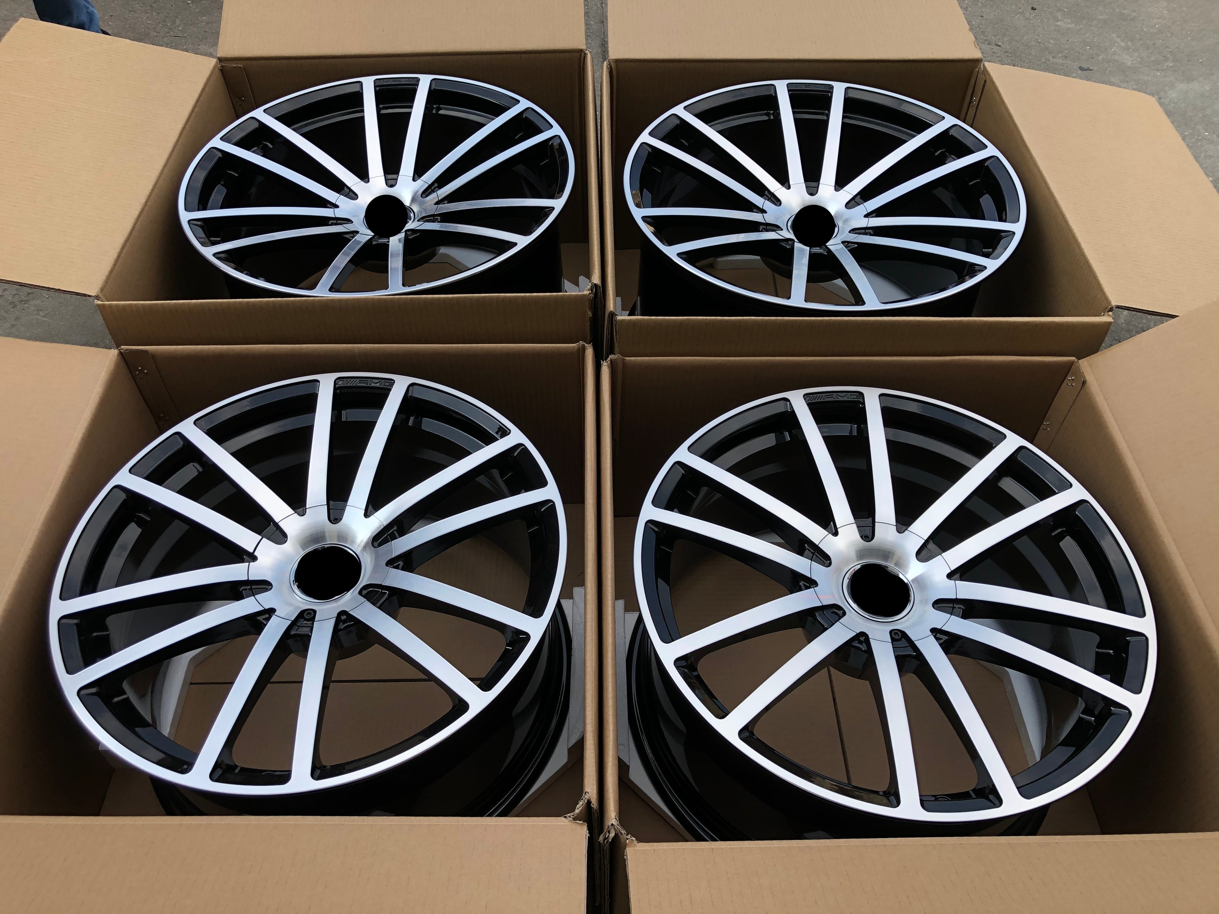 Mercedes Sl Rims OEM BLACK SERIES STYLE FORGED WHEELS RIMS FOR MERCEDES BENZ SL 55 AMG ...