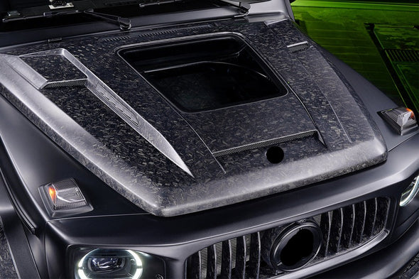 2019-2021 Mercedes Benz W464 G-Class G500/G550/G63AMG IMP Performance Partial Carbon Fiber Hood