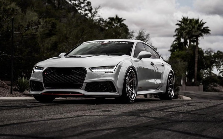 DARWINPRO AERODYNAMICS PCF8372BKSS.H 2014-2017 Audi A7/S7/RS7 BKSS Style Hood